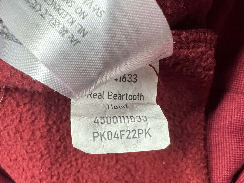 Ariat Real Beartooth Women's Hoodie Burgundy Graphic Sweatshirt - Picture 3 of 10